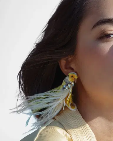 Mignonne Gavigan Amarillo Bird Earrings | Thumbnail 2 Mignonne Gavigan Amarillo Bird Earrings | Thumbnail 2