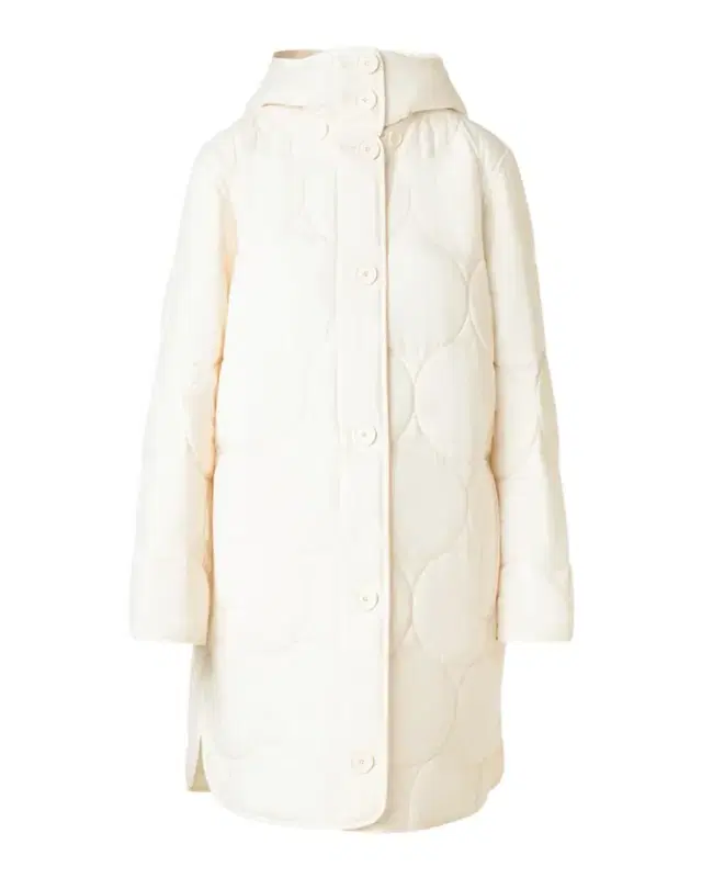 Signature Dot Quilted Oversized Coat