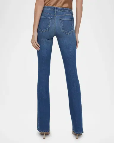 L'Agence Cara Low-Rise Bootcut Jeans | Thumbnail 3