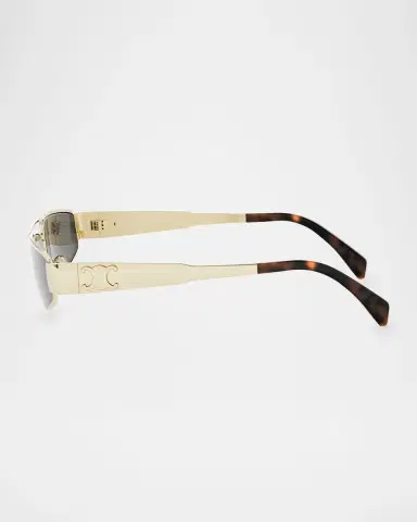 Celine Triomphe Metal Cat Eye Sunglasses | Thumbnail 3 Celine Triomphe Metal Cat Eye Sunglasses | Thumbnail 3