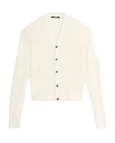 Jacquemus Men's Brode Back-Embroidery Knit Cardigan | Thumbnail 1