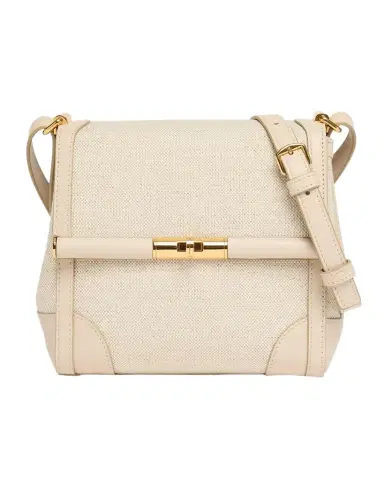 Dolce & Gabbana Marlene Flap Linen Crossbody Bag | Thumbnail 1
