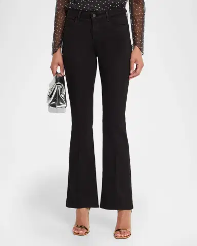 L'Agence Clara Low-Rise Bootcut Jeans | Thumbnail 4