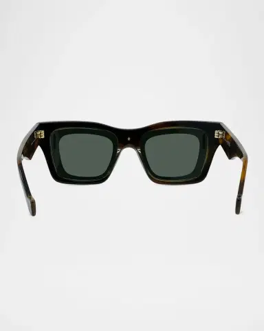 Loewe Men's Signature Layered Acetate Square Sunglasses | Thumbnail 4
