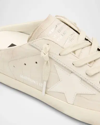 Golden Goose Super-Star Croc-Effect Slip-On Sneakers | Thumbnail 5 Golden Goose Super-Star Croc-Effect Slip-On Sneakers | Thumbnail 5