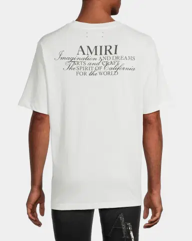 AMIRI Men's Label Cotton T-Shirt | Thumbnail 2 AMIRI Men's Label Cotton T-Shirt | Thumbnail 2