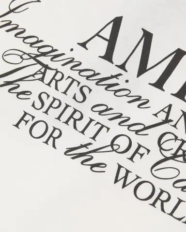 AMIRI Men's Label Cotton T-Shirt | Thumbnail 4 AMIRI Men's Label Cotton T-Shirt | Thumbnail 4