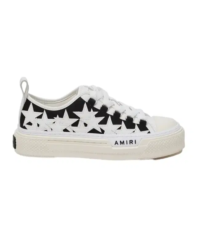 Stars Low-Top Canvas Platform Sneakers