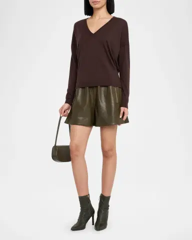 Co Cashmere V-Neck Pullover | Thumbnail 2