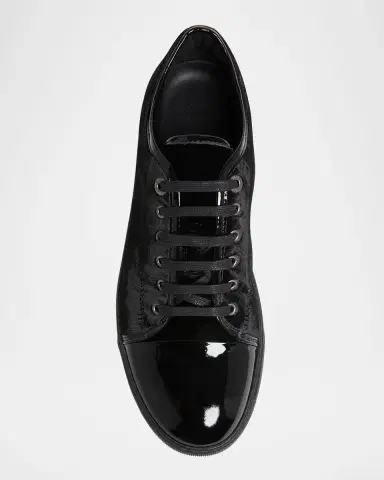 Lanvin Men's DBB1 Low-Top Sneakers | Thumbnail 4 Lanvin Men's DBB1 Low-Top Sneakers | Thumbnail 4