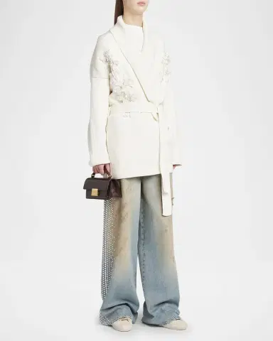 Golden Goose Venezia Small Leather Crossbody Bag | Thumbnail 5