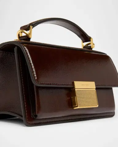 Golden Goose Venezia Small Leather Crossbody Bag | Thumbnail 6