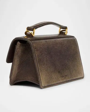 Golden Goose Venezia Small Treated Leather Crossbody Bag | Thumbnail 3