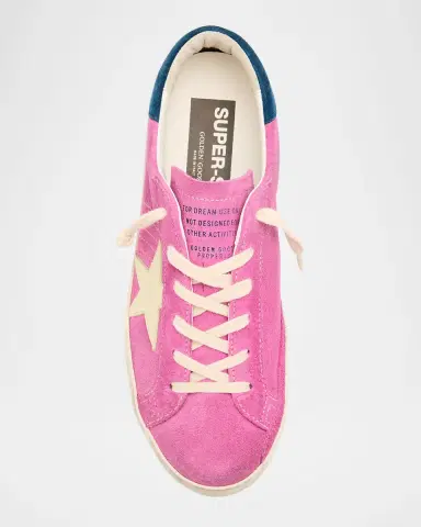 Golden Goose Super-Star Suede Low-Top Sneakers | Thumbnail 6 Golden Goose Super-Star Suede Low-Top Sneakers | Thumbnail 6