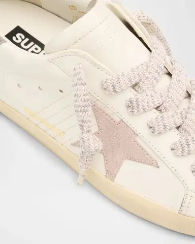 Golden Goose Super-Star Penstar Leather Low-Top Sneakers | Thumbnail 5 Golden Goose Super-Star Penstar Leather Low-Top Sneakers | Thumbnail 5