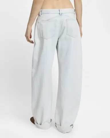 Alaïa Rounded Low-Rise Jeans | Thumbnail 3 Alaïa Rounded Low-Rise Jeans | Thumbnail 3