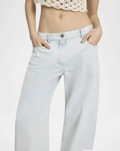 Alaïa Rounded Low-Rise Jeans | Thumbnail 5 Alaïa Rounded Low-Rise Jeans | Thumbnail 5