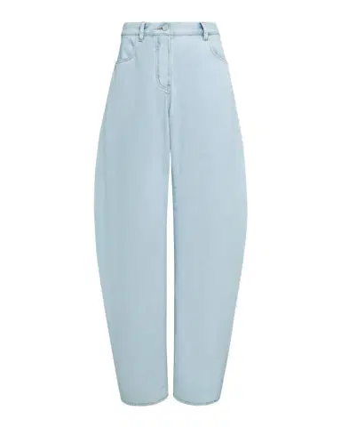 Alaïa Rounded Low-Rise Jeans | Thumbnail 1 Alaïa Rounded Low-Rise Jeans | Thumbnail 1