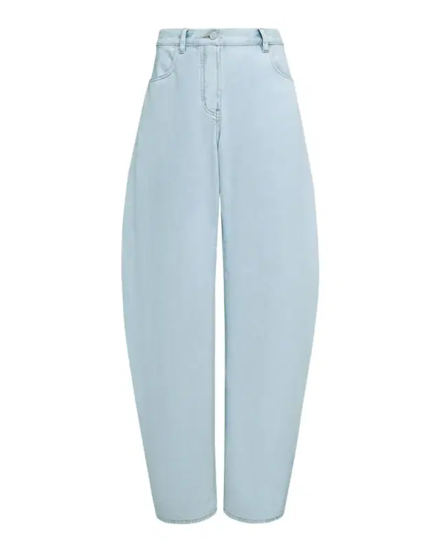 ALAÏA Rounded Low-Rise Jeans
