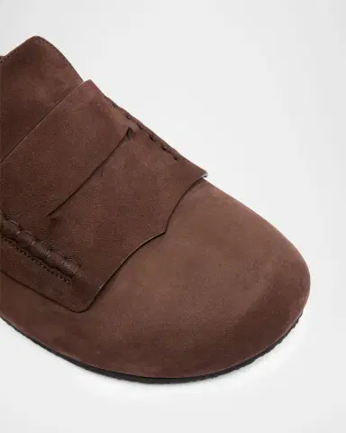 Jacquemus Men's Les Moccasin Suede Mules | Thumbnail 3 Jacquemus Men's Les Moccasin Suede Mules | Thumbnail 3