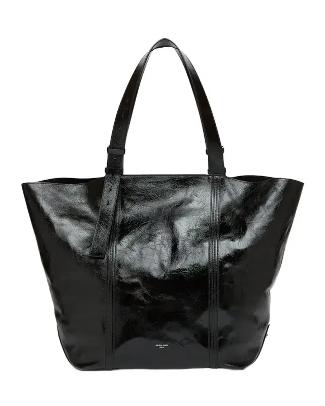 Golden Goose 24/7 Shiny Leather Shopper Tote Bag