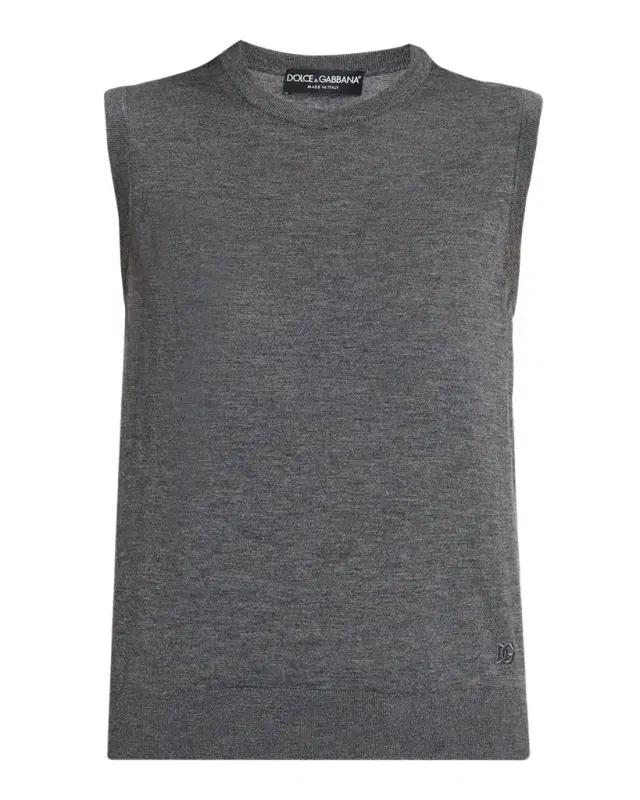 Cashmere Knit Tank Top