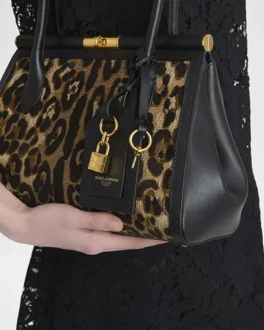 Dolce & Gabbana Leather Luggage Tag | Thumbnail 2