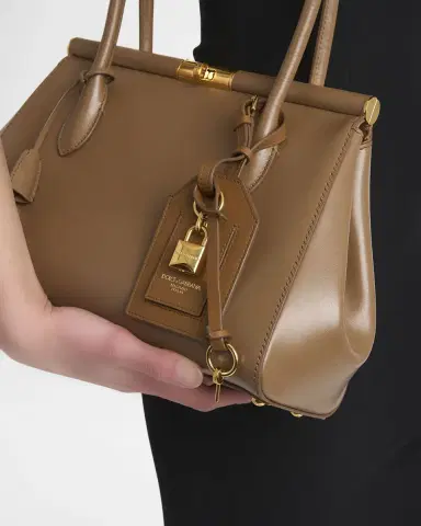 Dolce & Gabbana Leather Luggage Tag | Thumbnail 3