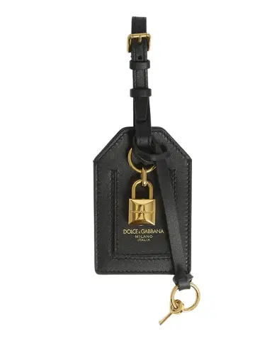 Dolce & Gabbana Leather Luggage Tag | Thumbnail 1