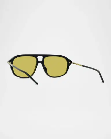 Givenchy Men's GV40113IM Acetate Square Sunglasses | Thumbnail 2
