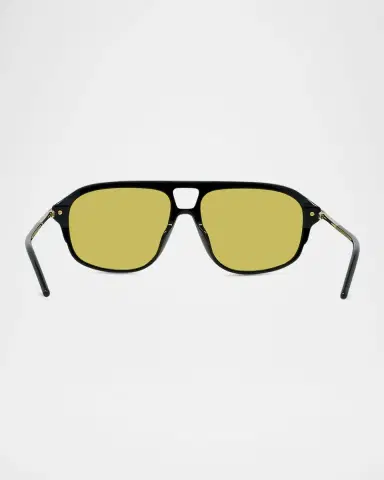 Givenchy Men's GV40113IM Acetate Square Sunglasses | Thumbnail 5