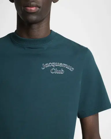 Jacquemus Men's Club Logo Crewneck T-Shirt | Thumbnail 5