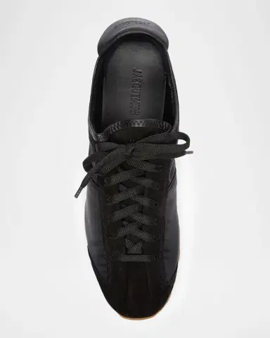 Jacquemus Men's The Tennis Suede & Nylon Sneakers | Thumbnail 5 Jacquemus Men's The Tennis Suede & Nylon Sneakers | Thumbnail 5