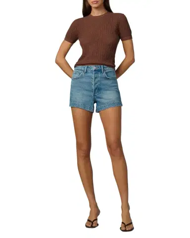 Joe 's Jeans The Crochet Baby Tee | Thumbnail 1 Joe 's Jeans The Crochet Baby Tee | Thumbnail 1