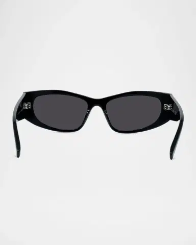 Givenchy GV40116IW Bio-Acetate Wrap Around Sunglasses | Thumbnail 5
