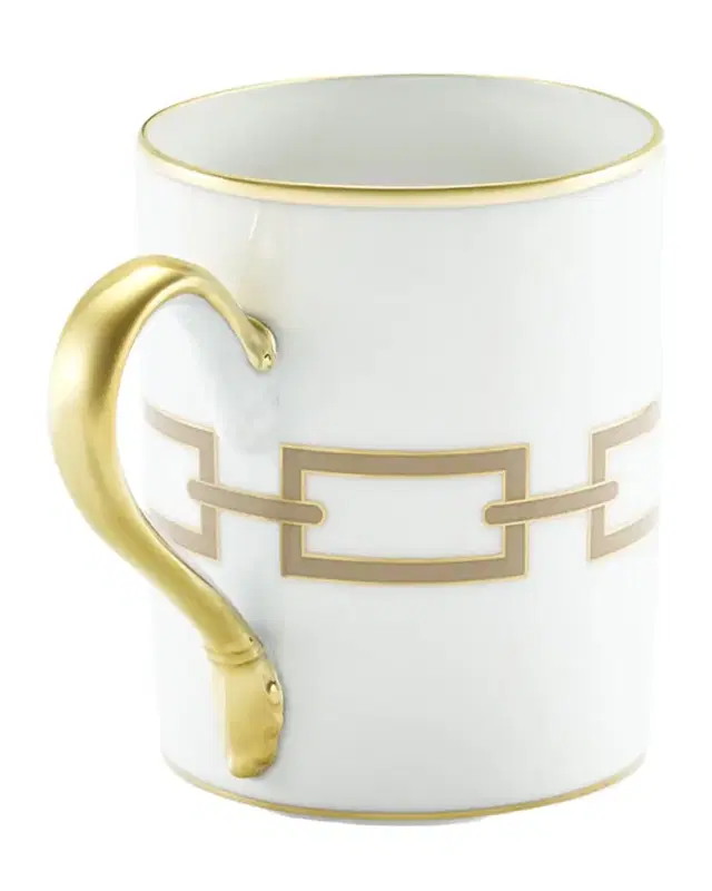 GINORI 1735 Catene Cachemire Mug, 12.85 oz.