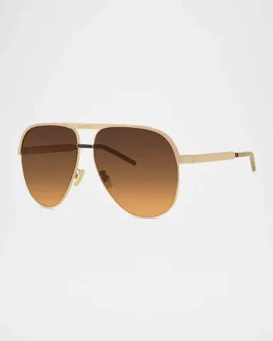 Givenchy GV40117UW Aviator Metal Sunglasses | Thumbnail 3