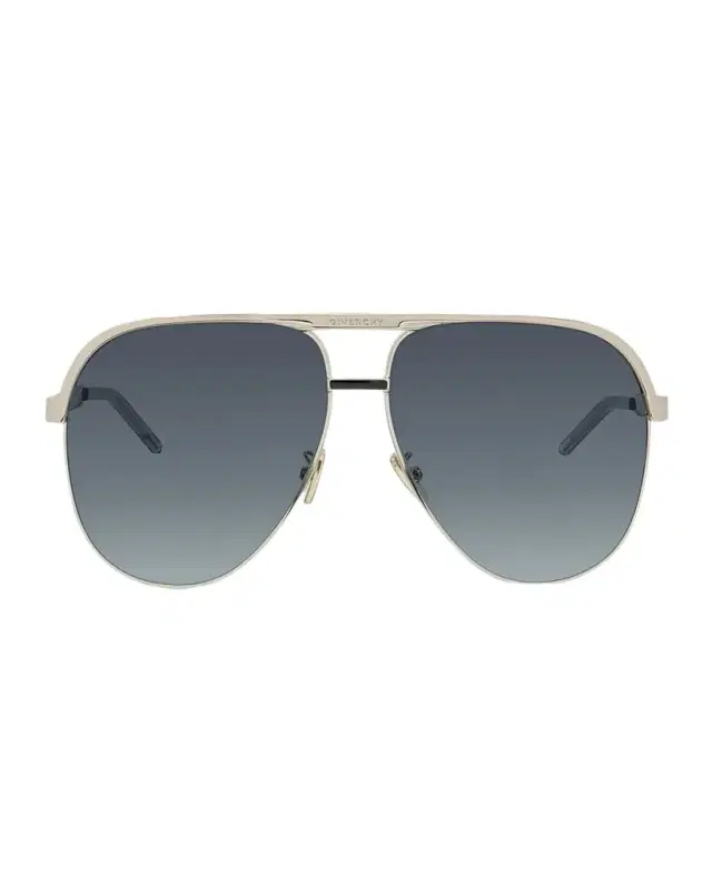 Givenchy GV40117UW Aviator Metal Sunglasses