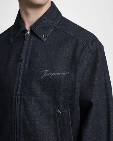 Jacquemus Men's The Canevas De-Nimes Denim Shirt Jacket | Thumbnail 5 Jacquemus Men's The Canevas De-Nimes Denim Shirt Jacket | Thumbnail 5