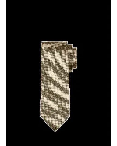 Zegna Men's Neat Micro-Jacquard Silk Tie | Thumbnail 2