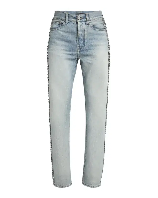 Men 's Straight-Fit Crystal Bandana Jeans