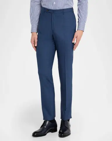 Incotex Men 's Super 130s Tropical Wool Pants | Thumbnail 3