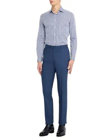Incotex Men 's Super 130s Tropical Wool Pants | Thumbnail 1