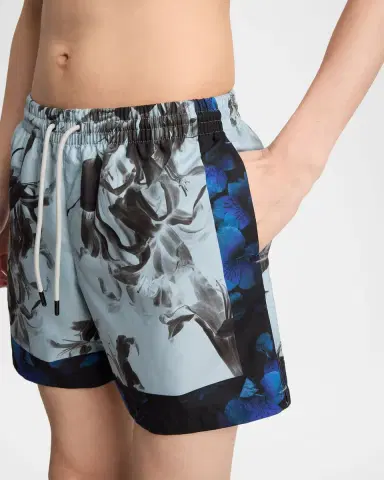 Dries Van Noten Men's Phibbs Floral Nylon Swim Shorts | Thumbnail 4