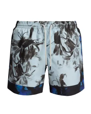 Dries Van Noten Men's Phibbs Floral Nylon Swim Shorts | Thumbnail 1