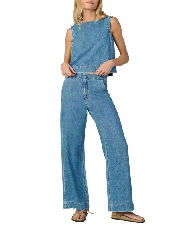 The Clean Denim Trouser Jeans