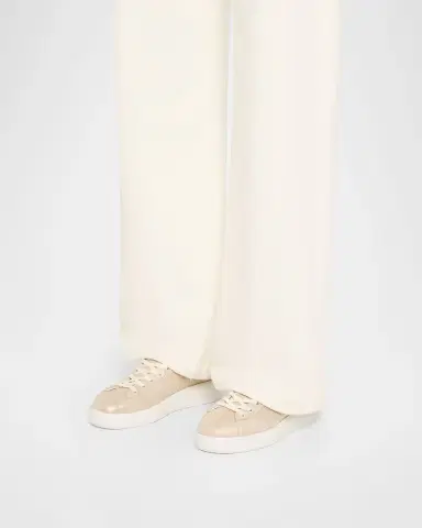 Golden Goose Purestar Shimmer Leather Low-Top Sneakers | Thumbnail 2