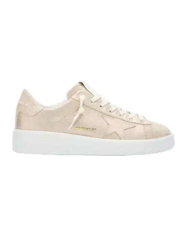 Golden Goose Purestar Shimmer Leather Low-Top Sneakers | Thumbnail 1