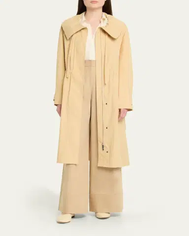Lafayette 148 New York Charles Wide-Leg Twill Pants | Thumbnail 12
