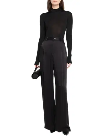 Lapointe Mock-Neck Long-Sleeve Lightweight Jersey Bodysuit | Thumbnail 1